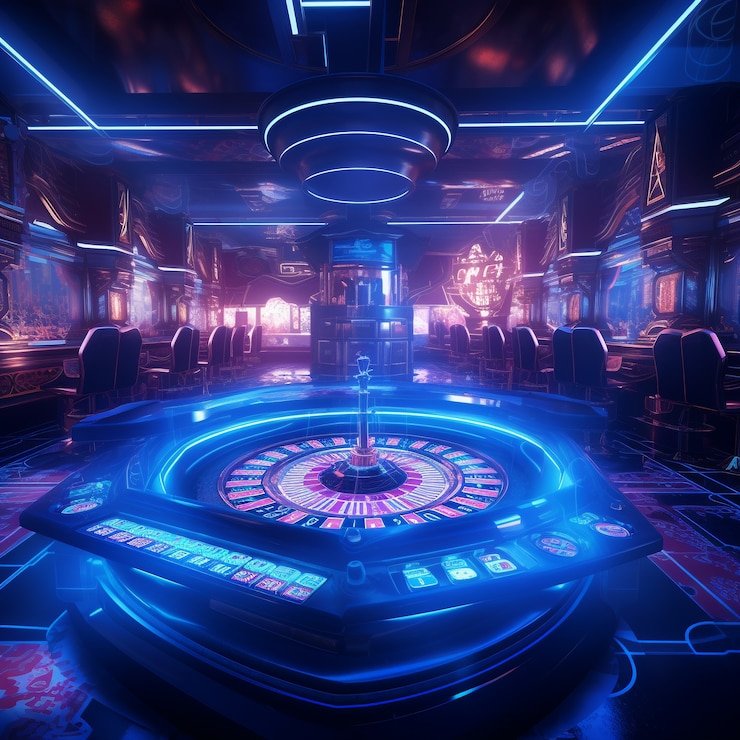 Push Gaming live roulette table with multi-camera feed on baccarat slot platform